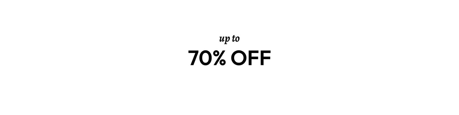 חולצות- UP TO 70%