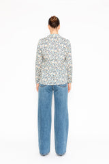 חולצת קרלה פרחונית