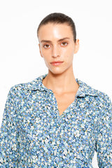 חולצת קרלה פרחונית