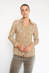 חולצת קרלה פרחונית