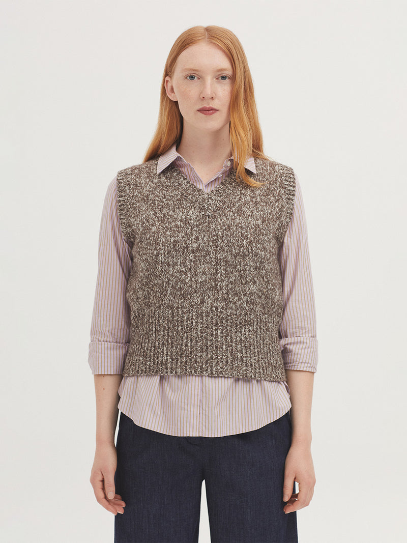 N.T 25 VEST WOOL