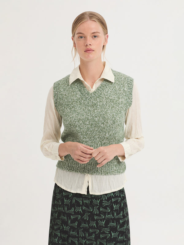 N.T 25 VEST WOOL