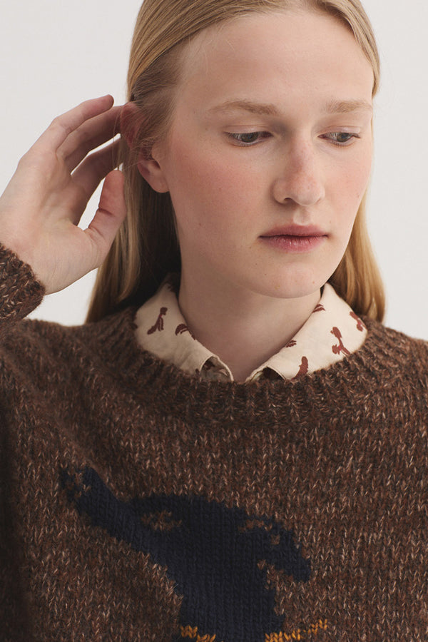N.T 26 SWEATER WOOL DOG