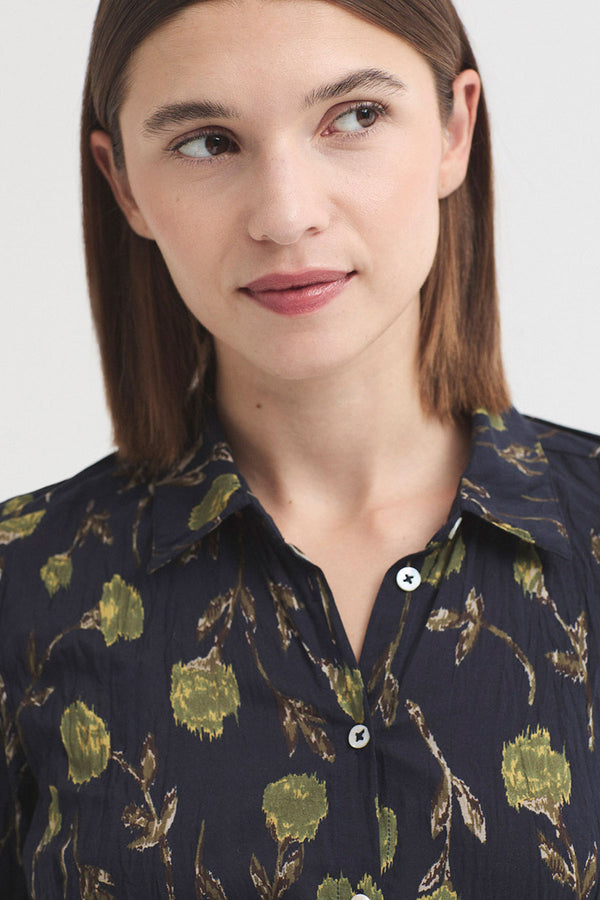 N.T 26 BASIC SHIRT FLOWER