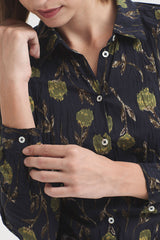 N.T 26 BASIC SHIRT FLOWER