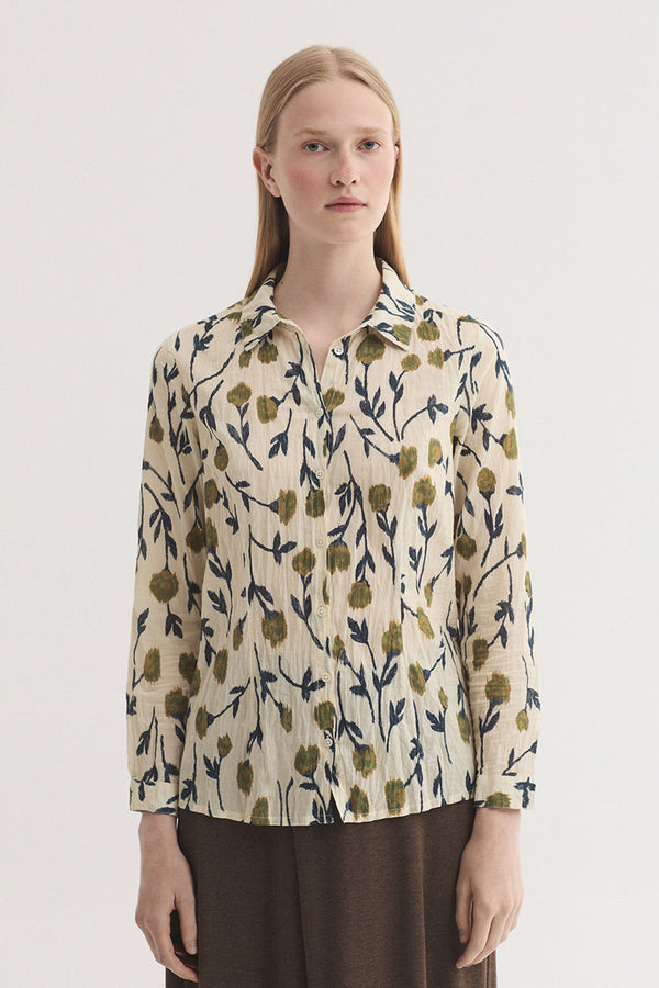 N.T 26 BASIC SHIRT FLOWER