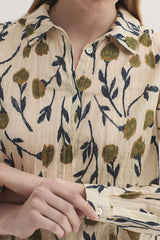 N.T 26 BASIC SHIRT FLOWER