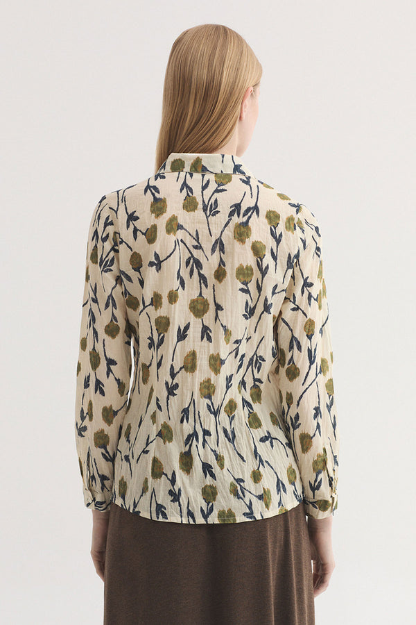 N.T 26 BASIC SHIRT FLOWER