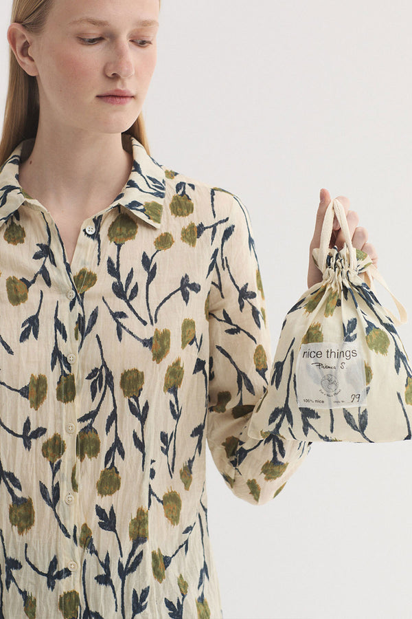 N.T 26 BASIC SHIRT FLOWER