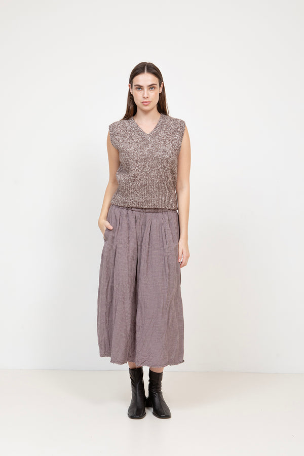 חצאית טוטו פשתן