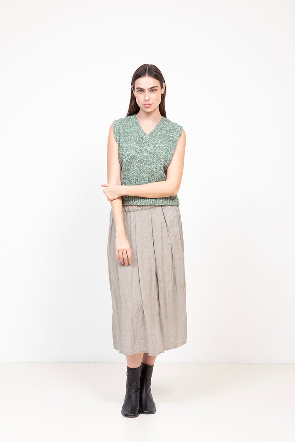 חצאית טוטו פשתן